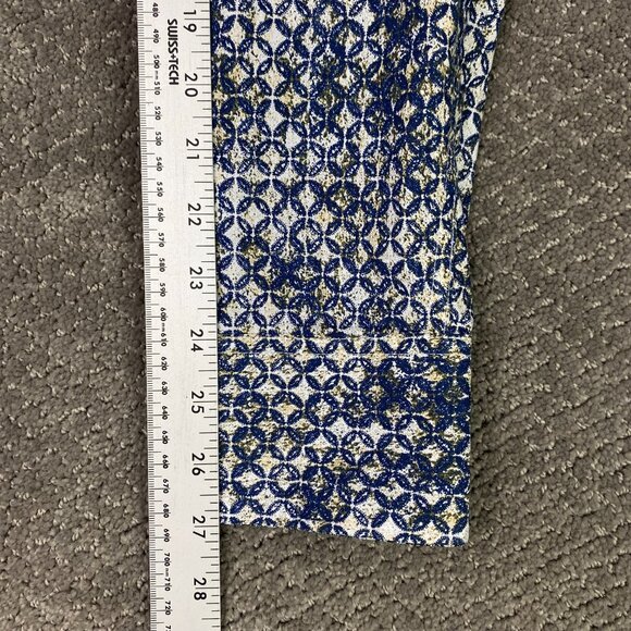 Robert Graham Shirt Men's XL Classic Fit Blue Brown White Button Down Geometric - Picture 14 of 14